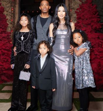 Tracy Romulus with her husband Ray Romulus and children